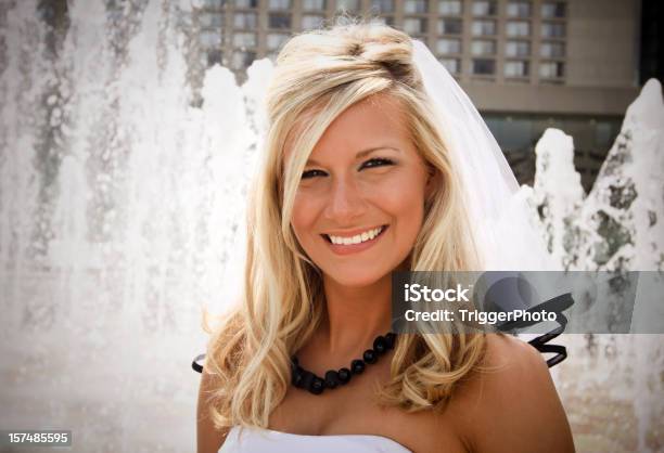 Water Wedding Portraits Stock Photo - Download Image Now - Adult, Adults Only, Beautiful People