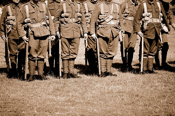 Troops.  world war i photos stock pictures, royalty-free photos & images