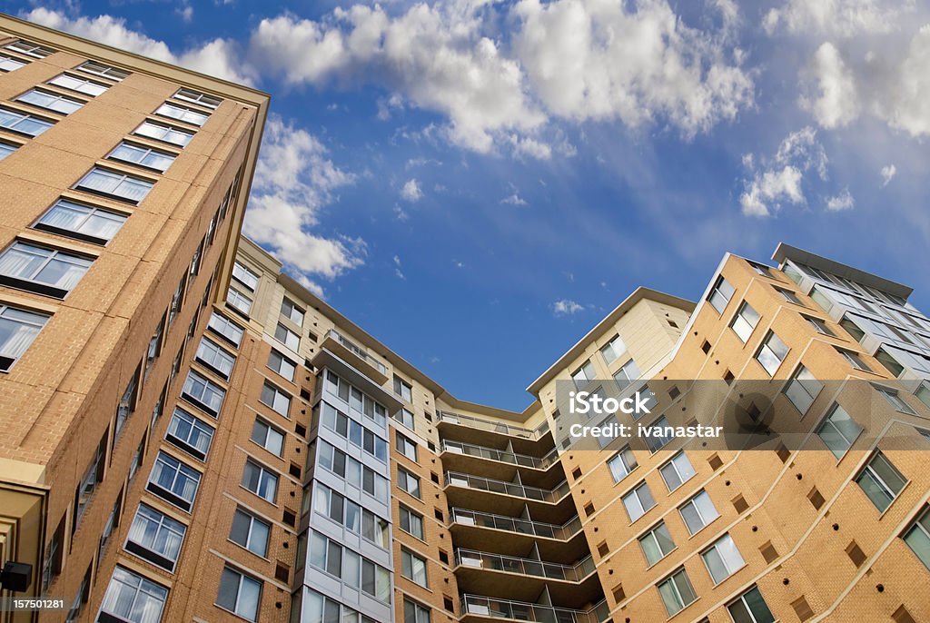 Os apartamentos - Foto de stock de Apartamento royalty-free