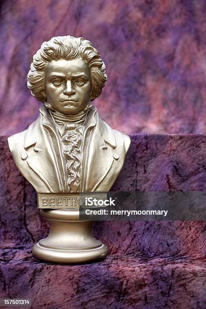 Beethoven Bust Stock Photo - Download Image Now - Ludwig van Beethoven, Bust - Sculpture, Sculpture