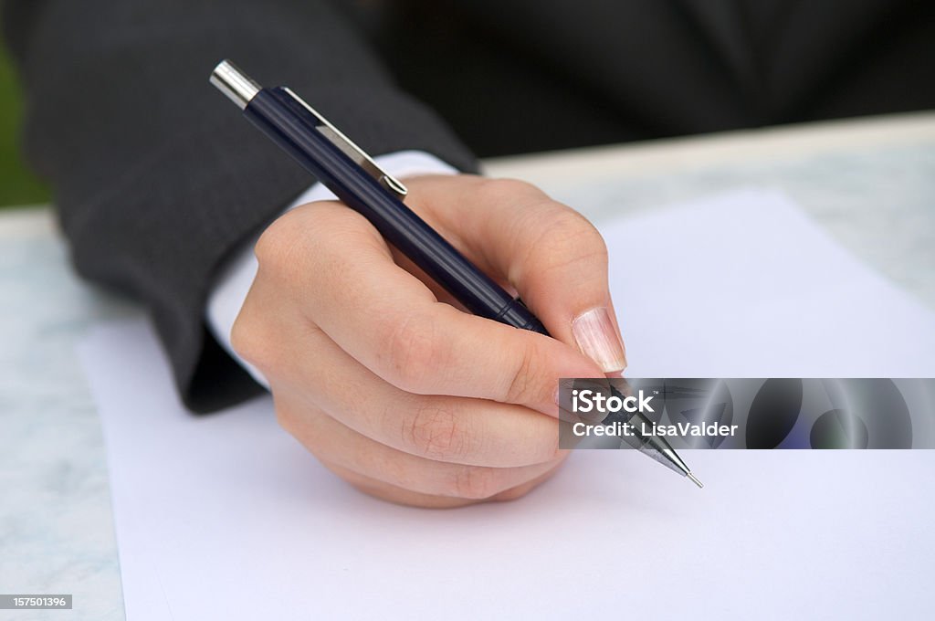 Signature  Petition Stock Photo