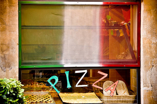 Pizza shop in Rome