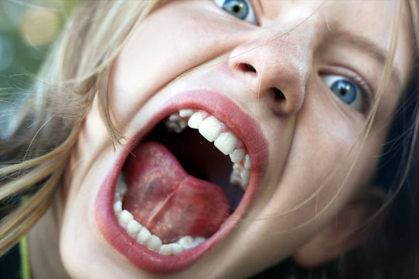 Attacco di migliaia di bambini - foto stock