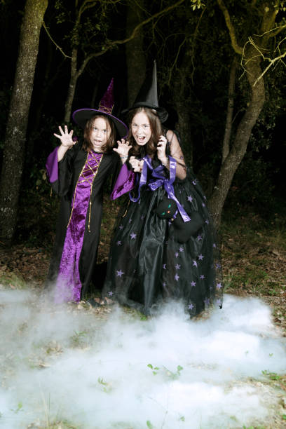 istock Witches in the fog 157501800