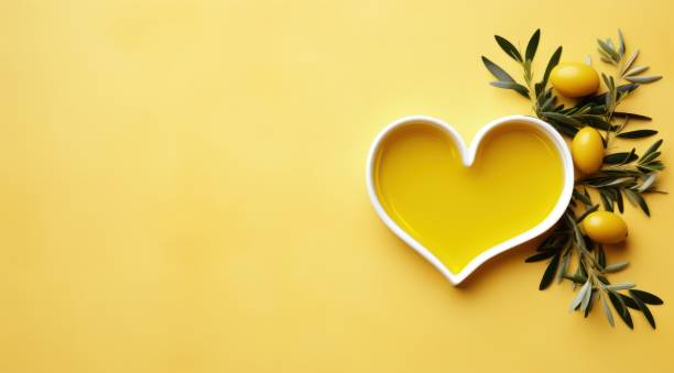 istock olive oil and heart 1575021460