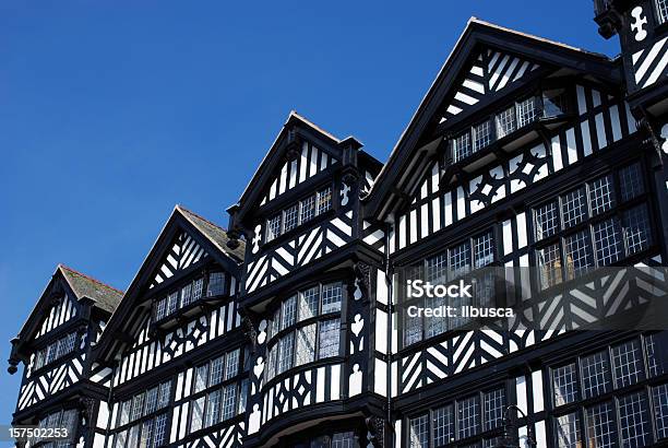 Chester Architecture Stock Photo - Download Image Now - Chester - England, Tudor Style, Building Exterior