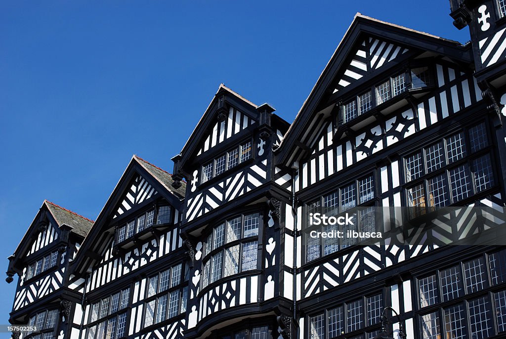 Chester arquitetura - Foto de stock de Chester - England royalty-free