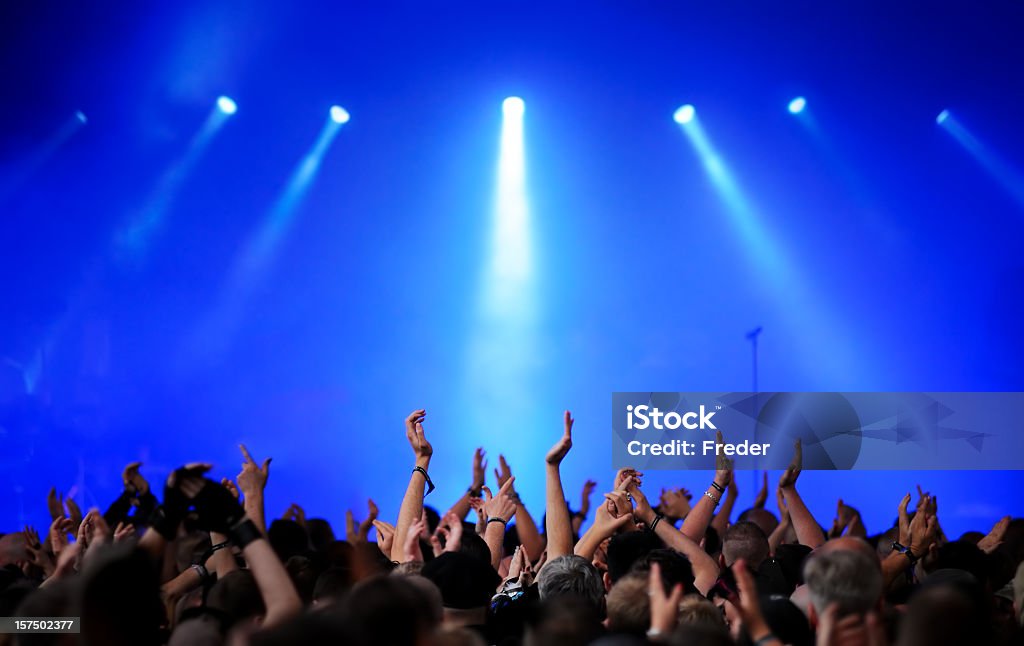 コンサートの群集 - 音楽祭のロイヤリティフリーストックフォト