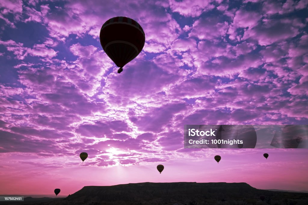 Heiße Luft Ballons Kappadokien - Lizenzfrei Heißluftballon Stock-Foto