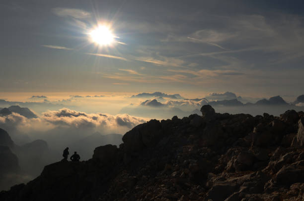 istock Climbers in Julian Alps 157502716