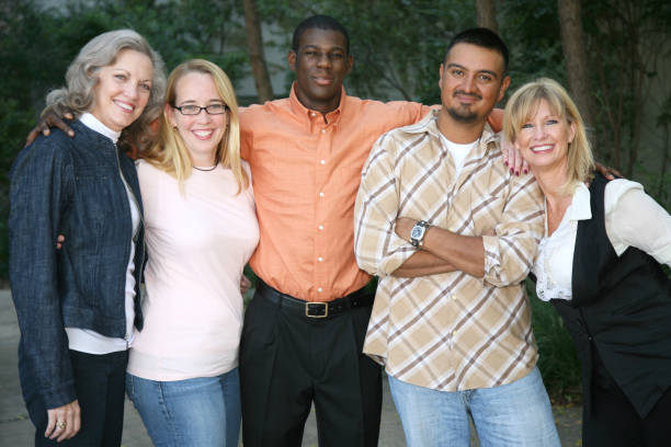 istock Close Group of Colleagues 157502896