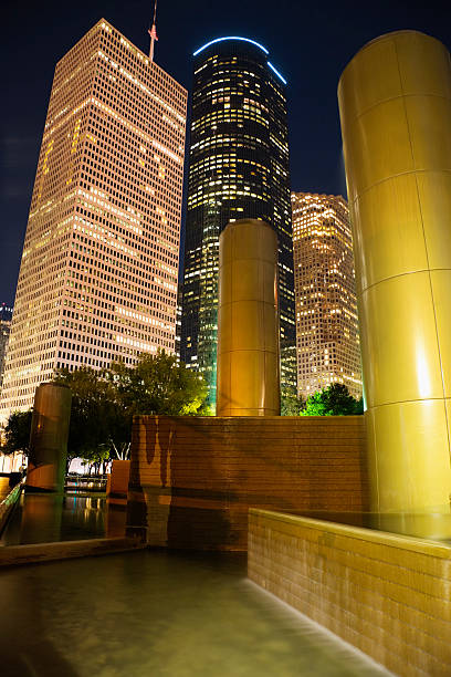istock Houston nighttime cityscape 157502982