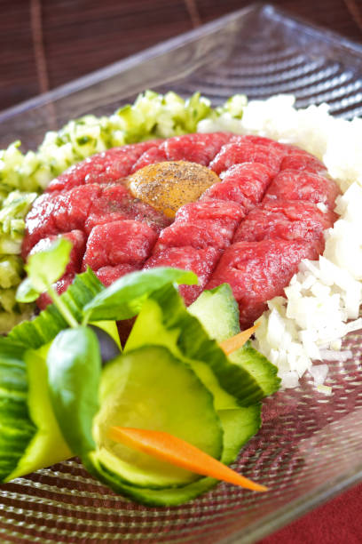 Beef sirloin tartar