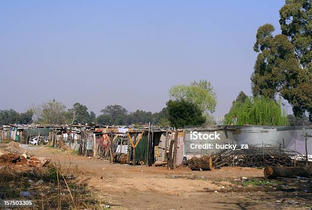 Close Up Of A Squatter Camp Near Soweto South Africa Stock Photo - Download Image Now