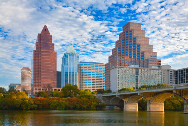 istock Austin skyline from Congress Avenue Bridge 157503322