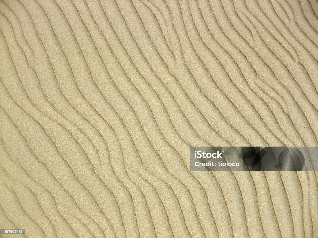 Texture vague de sable - Photo de Courbe libre de droits