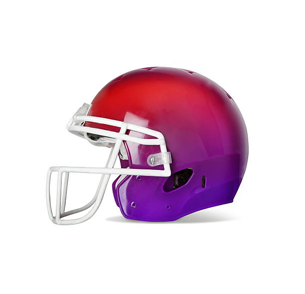 istock Football Helmet with Clipping Path 157503444