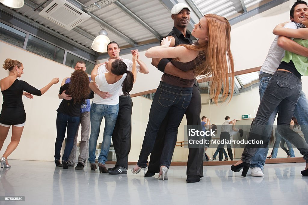 Salsa de classe - Foto de stock de Aprender royalty-free