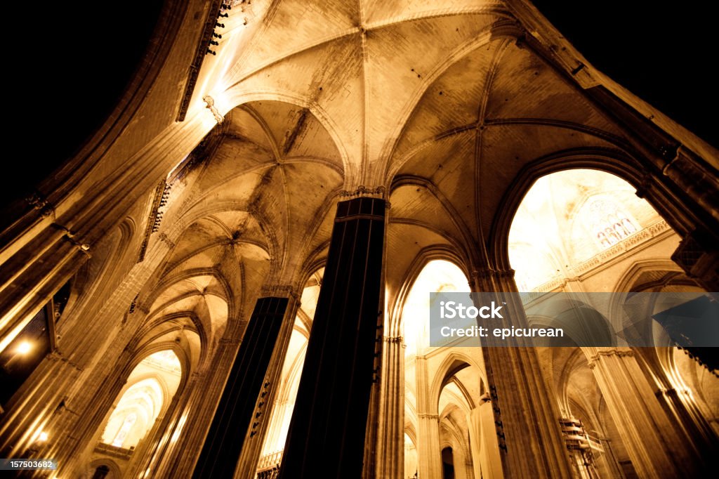 L'intérieur de la cathédrale de Séville, en Espagne - Photo de Aménagement de l'espace libre de droits