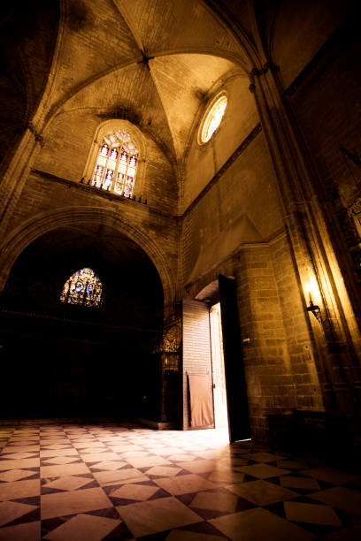 istock The Cathedral Interior, Sevilla Spain 157503684
