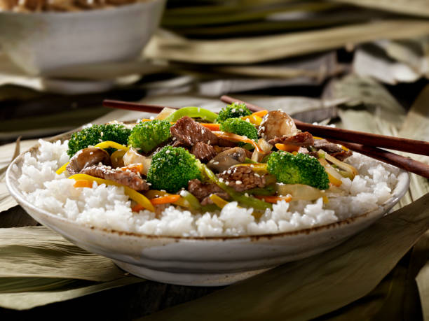 3,500+ Beef Stir Fry Rice Stock Photos, Pictures & Royalty-Free Images