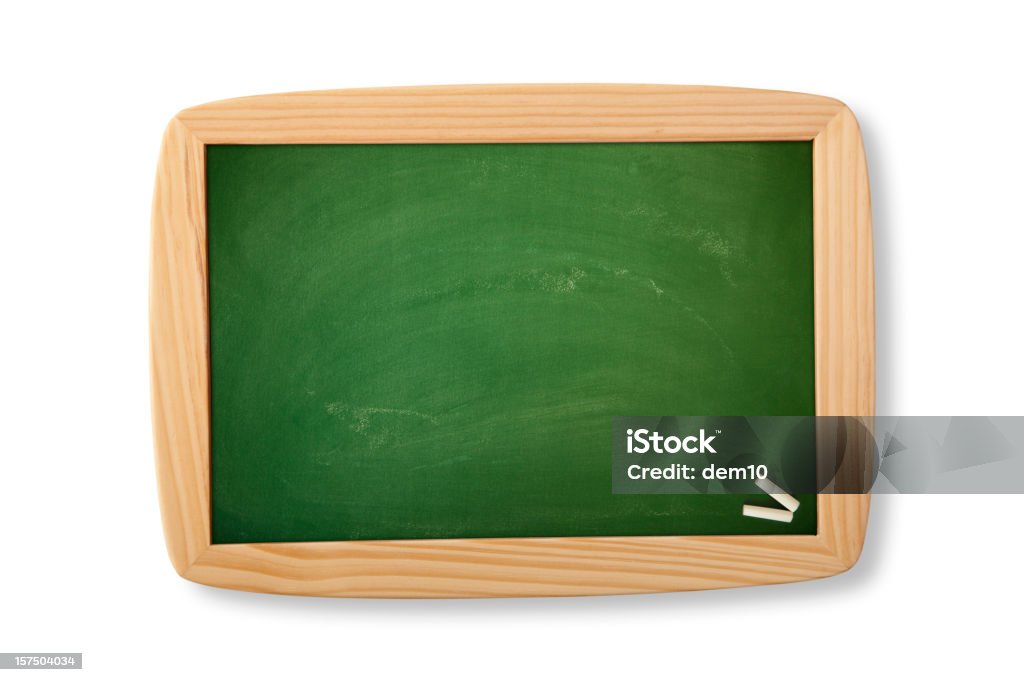 Green Chalkboard - Foto de stock de Color - Tipo de imagen libre de derechos