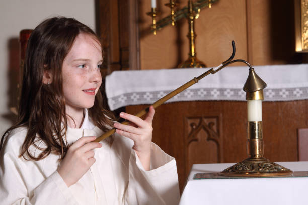 istock Altar Girl 157504286