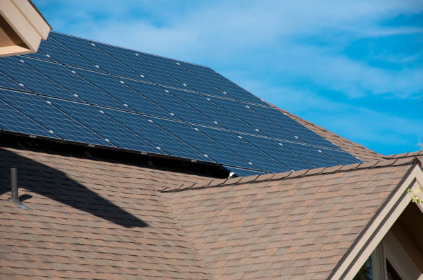 istock Electric Solar Panels, home, exterior 157504289