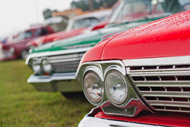 Classic Cars on Parade  car show stock pictures, royalty-free photos & images