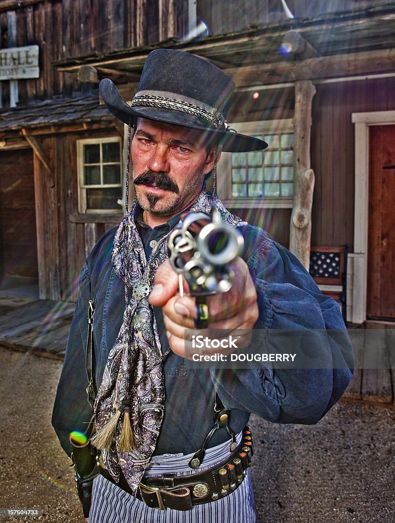 Cowboy - Foto de stock de Apuntar libre de derechos