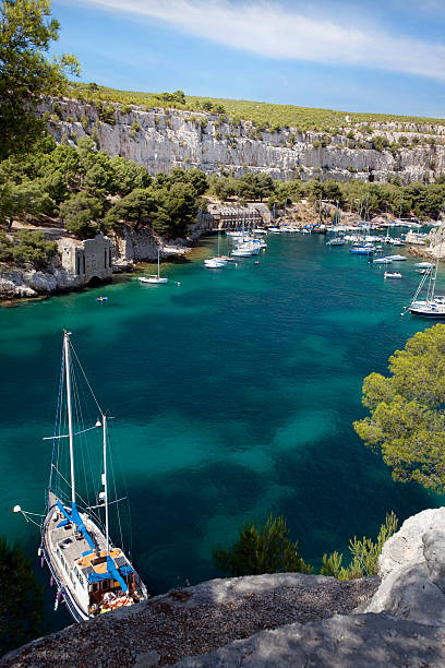 istock Yachts in Cassis on French Riviera 157504807
