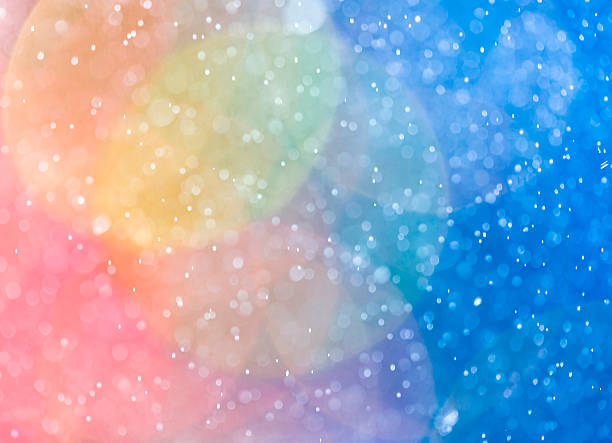 istock Abstract snowstorm and defocused lights 157504930