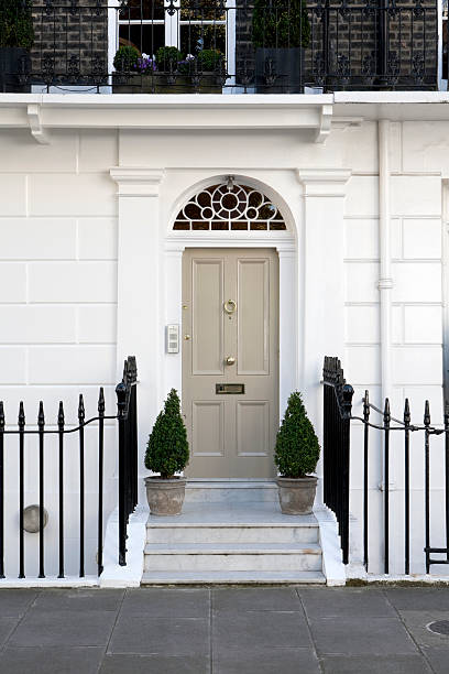 Front Entrance, West London  kensington and chelsea photos stock pictures, royalty-free photos & images