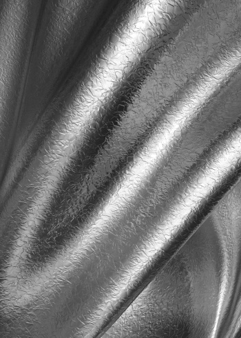 Aluminium foil background.