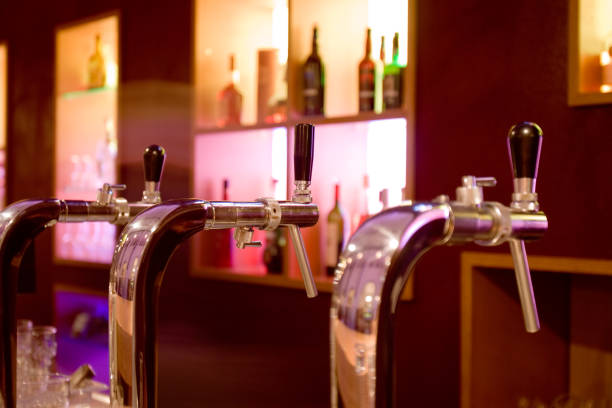 istock Beer Taps in a bar 157505235