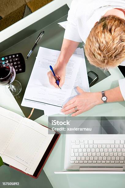 Taxes Stock Photo - Download Image Now - Adult, Adults Only, Application Form