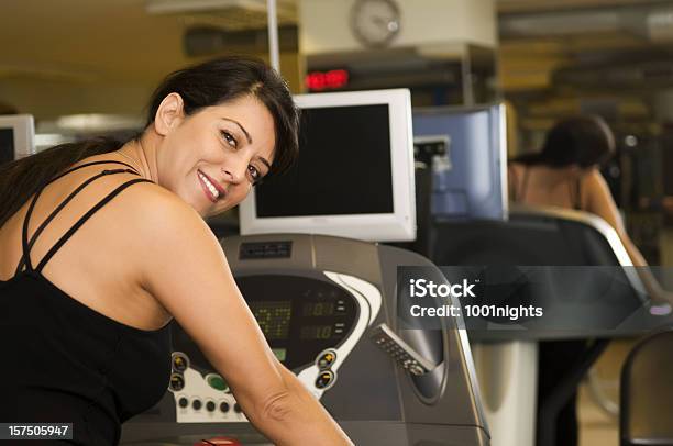 Treadmill Stock Photo - Download Image Now - 25-29 Years, Activity, Adult