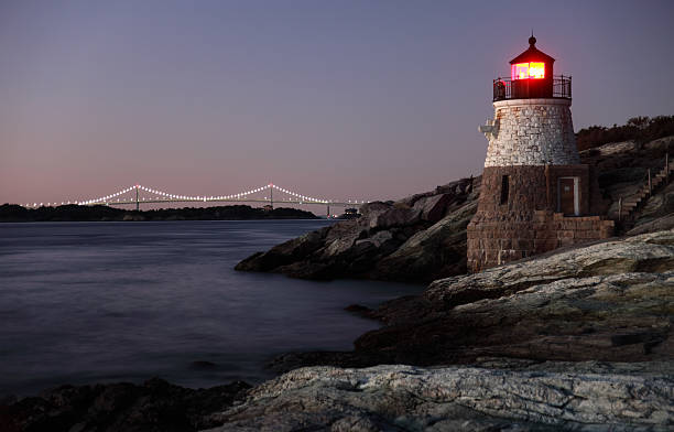 istock Castle Hill Lighthouse in Newport 157506106