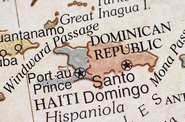 Old Caribbean map.