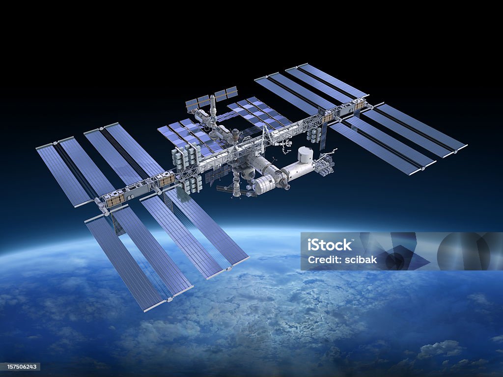 International Space Station ISS  International Space Station Stock Photo