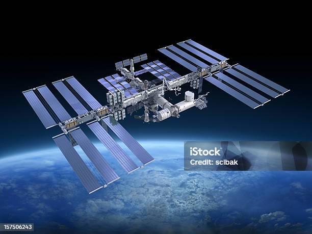 International Space Station Iss Stock Photo - Download Image Now - International Space Station, Outer Space, Space Station