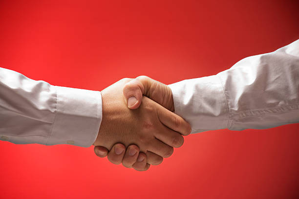 Handshake stock photo