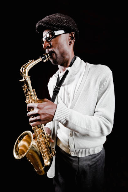istock Musician Passionate Saxophone Player 157506938