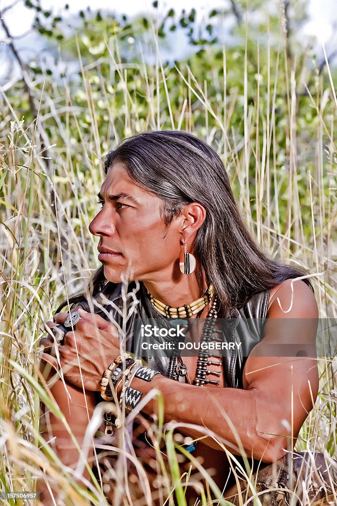 Amérindien American - Photo de Cheveux longs libre de droits