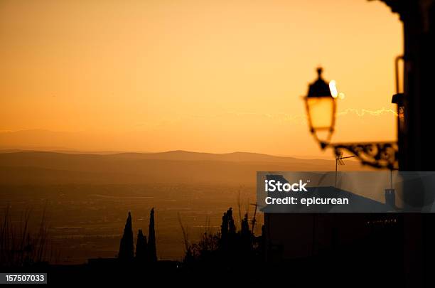 Granada Spagna - Fotografie stock e altre immagini di Ambientazione esterna - Ambientazione esterna, Architettura, Aurora