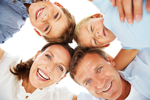 istock Happy family having fun 157507382