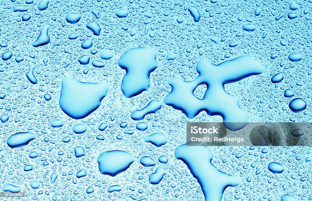 Fundo de gotas de água horizontal - Royalty-free Condensação Foto de stock