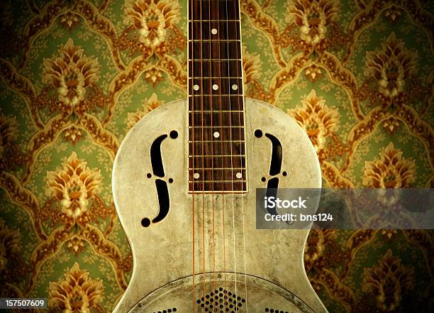 Resonator Guitar Stock Photo - Download Image Now - Blues Music, Guitar, Close-up