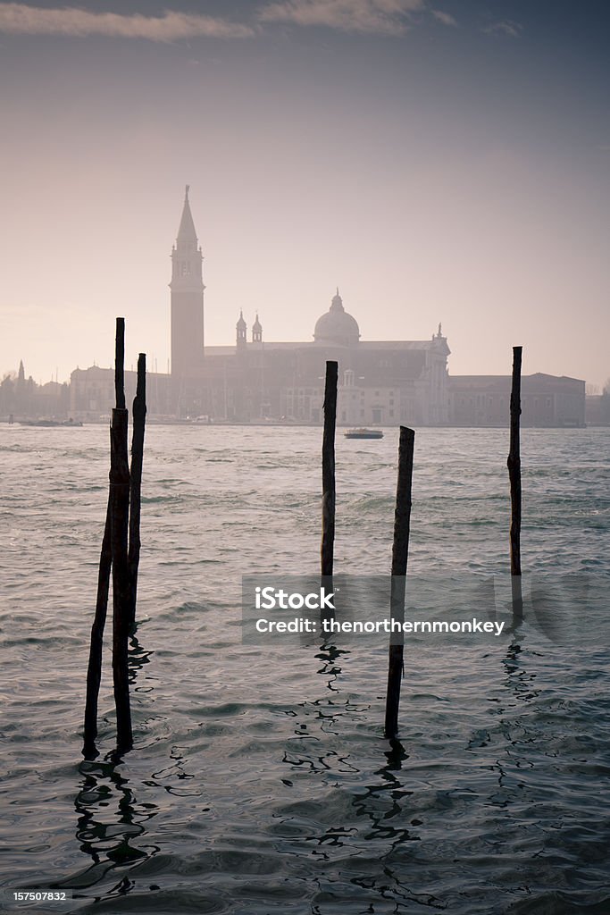 San Giorgio Maggiore, Veneza, Itália - Foto de stock de Horizonte royalty-free