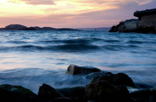 Beautiful beach near Paphos, Cyprus